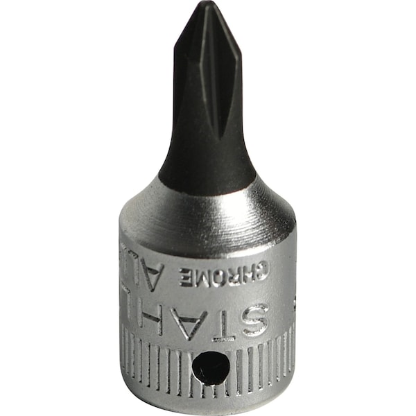 Stahlwille Tools 6, 3 mm (1/4") Screwdriver socket PH Size1 L.28 mm 01290001 - main